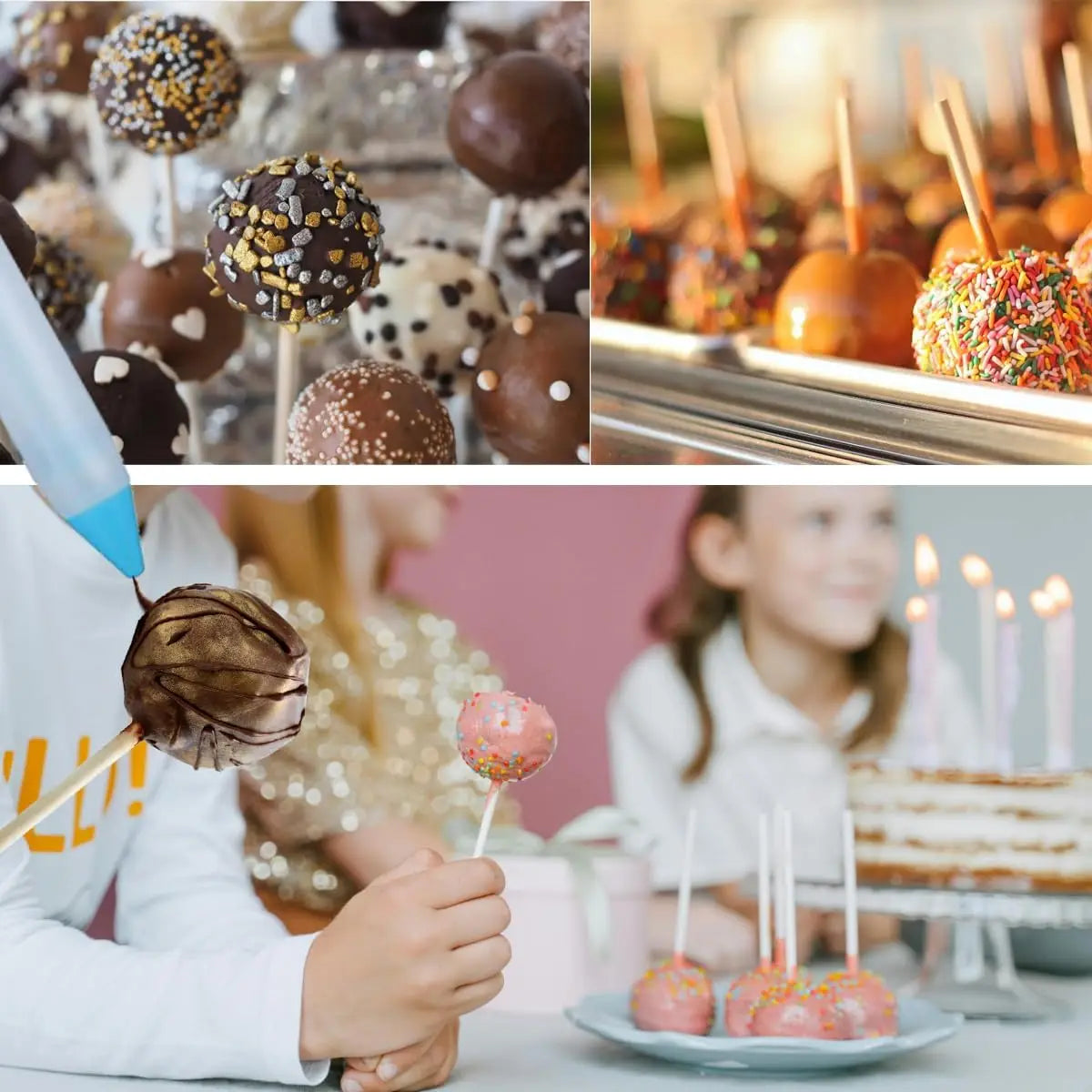 Cake Pop Maker Kit Silicone Lollipop Molds