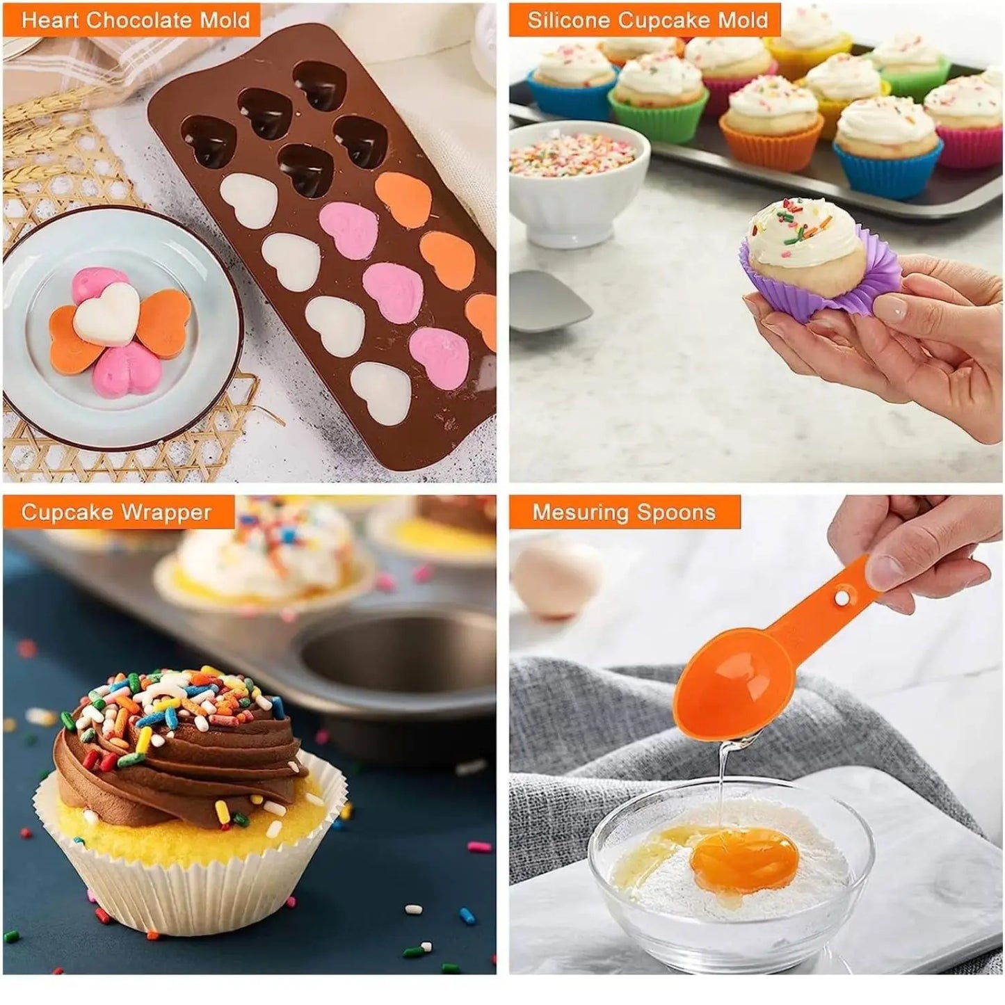 Cake Decorating Kit 3 Packs Springform Pans