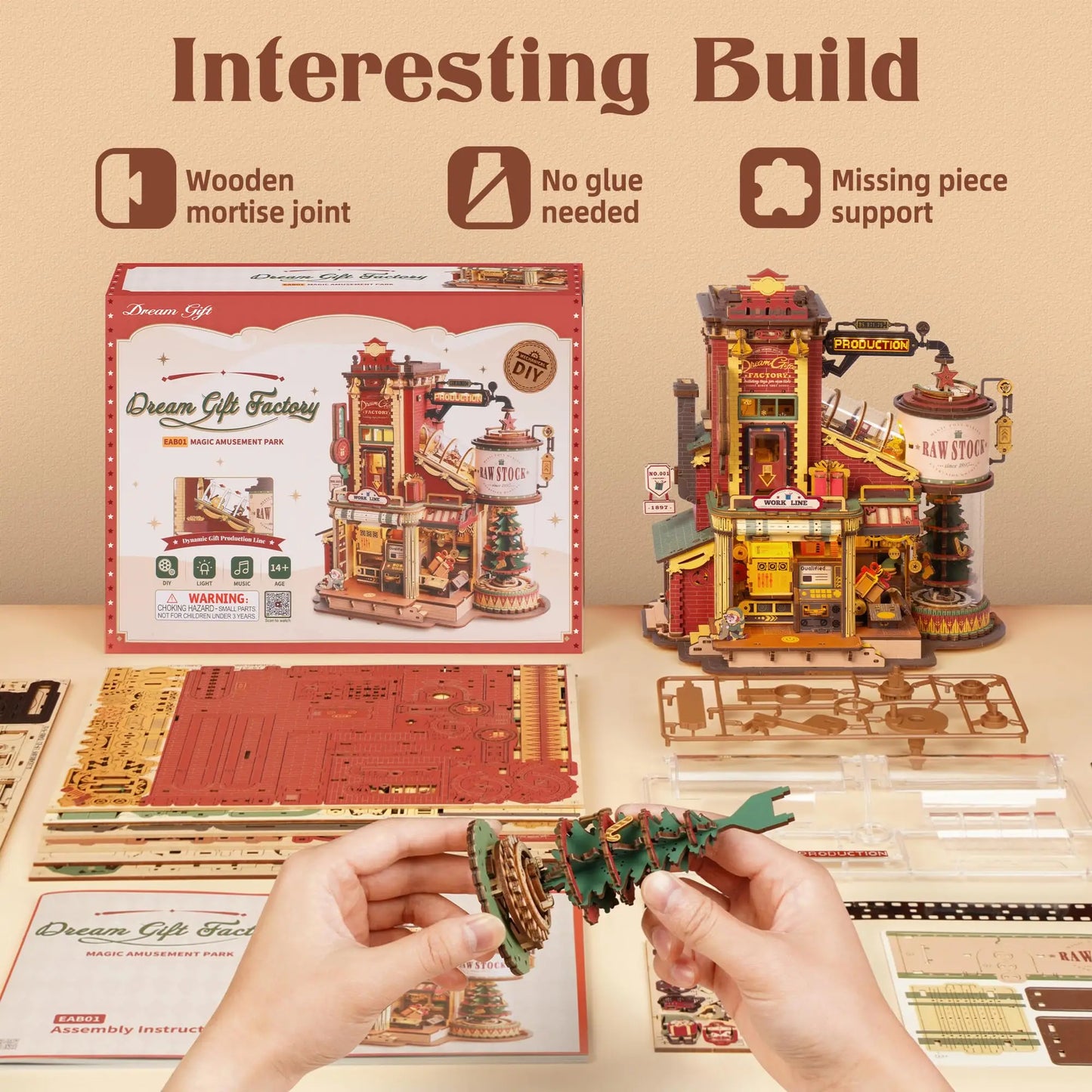Robotime 3D Wooden Puzzle