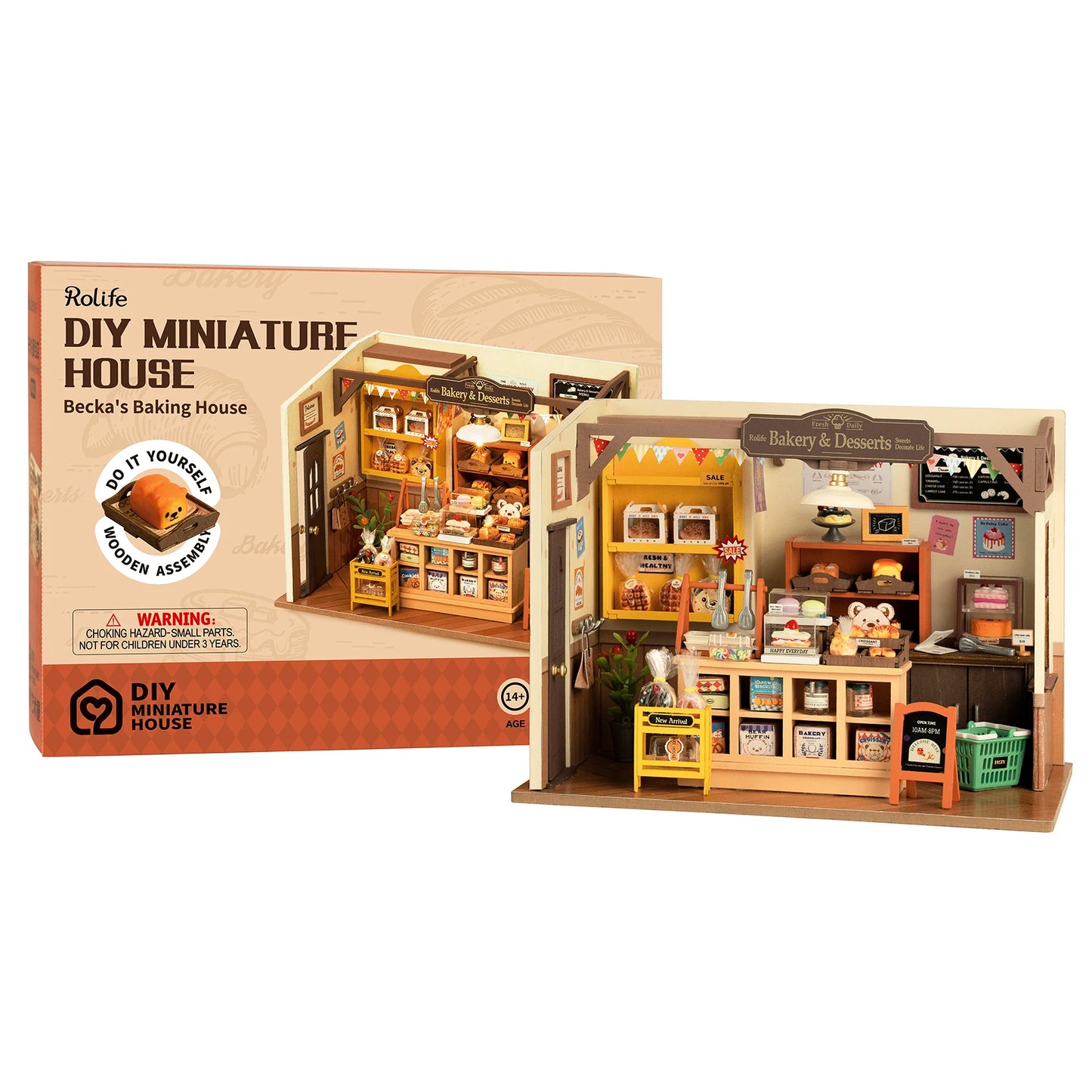 DIY Miniature 3D Wooden Model Kit