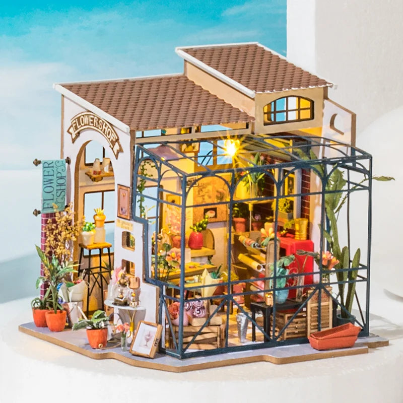 DIY Emily's Flower Shop Doll House