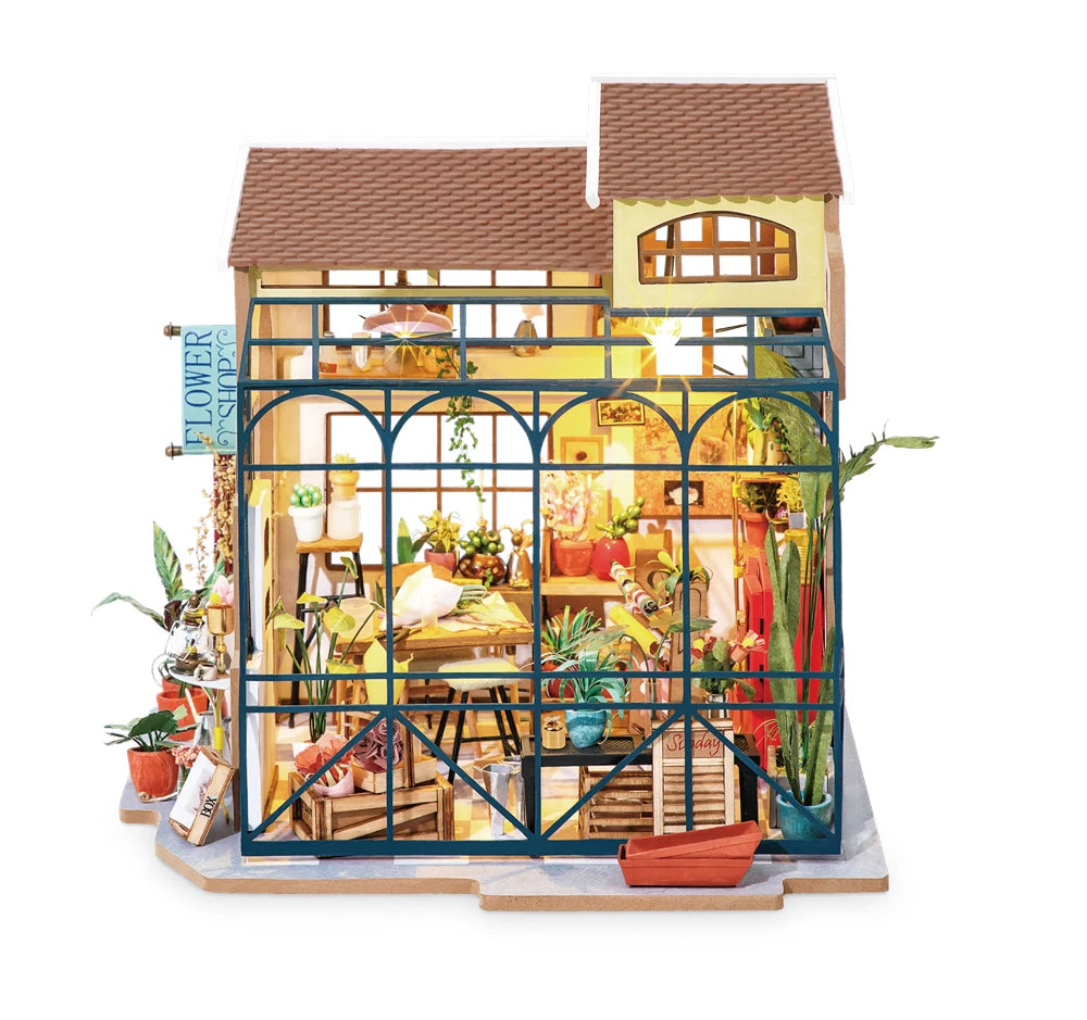 DIY Emily's Flower Shop Doll House