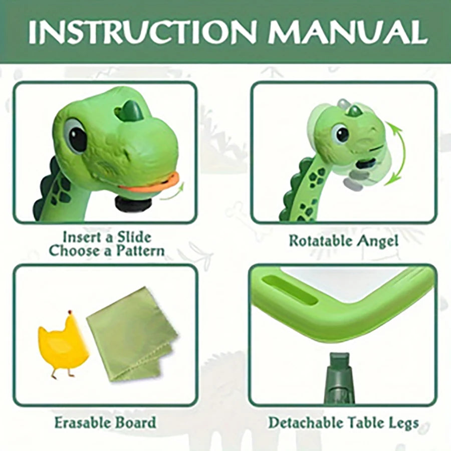 Childrens Painting Projector Art Drawing Puzzle Board