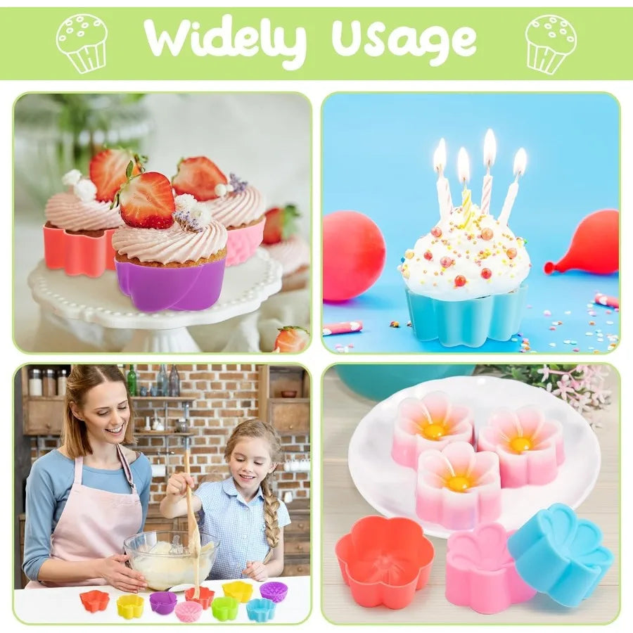 42Pcs Mini Silicone Molds