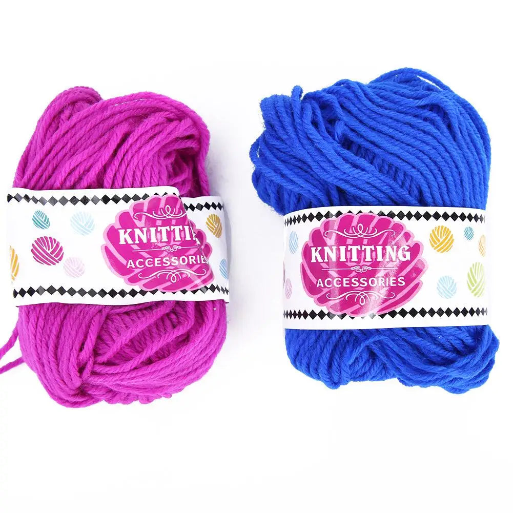 DIY Plastic Hand Knitting Machine Children Toy