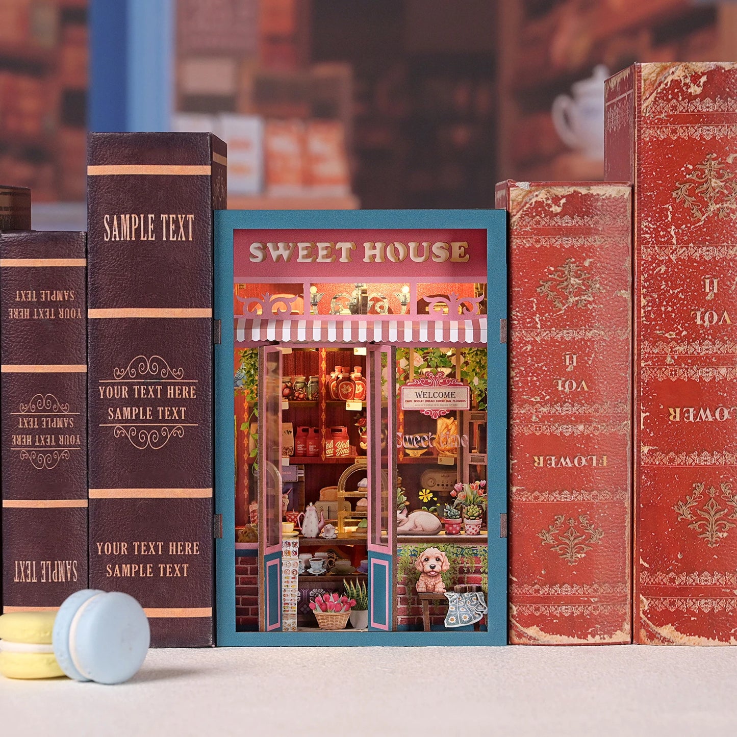 Candy Shop DIY 3D Wooden Puzzle
