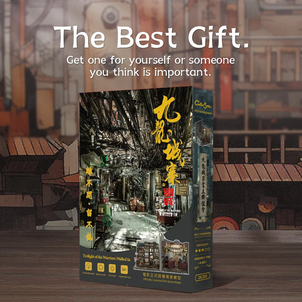 DIY Dollhouse Miniature Kit Wooden 3D Puzzle