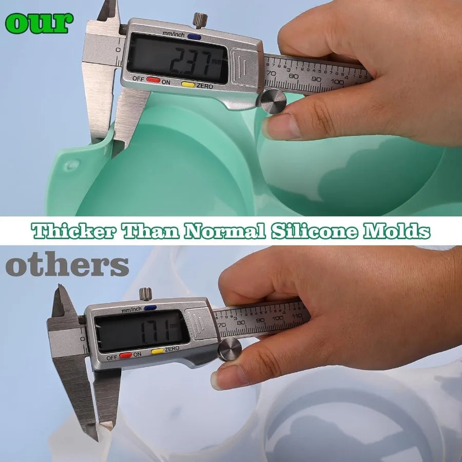 2 Pcs Silicone Muffin Top Pans