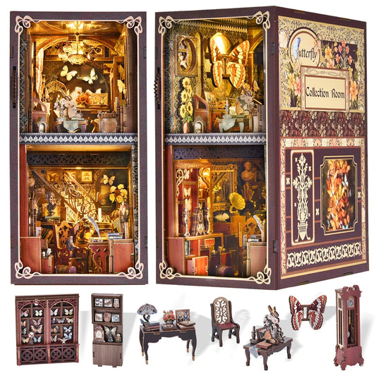 Wooden 3D Puzzle DIY Dollhouse Model Kit