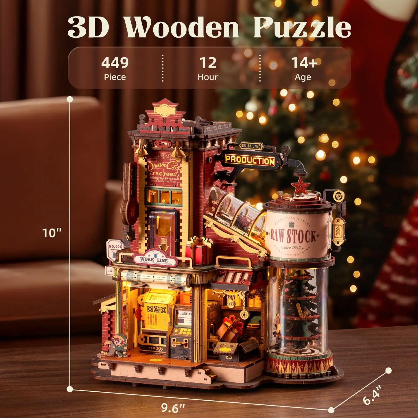 Robotime 3D Wooden Puzzle