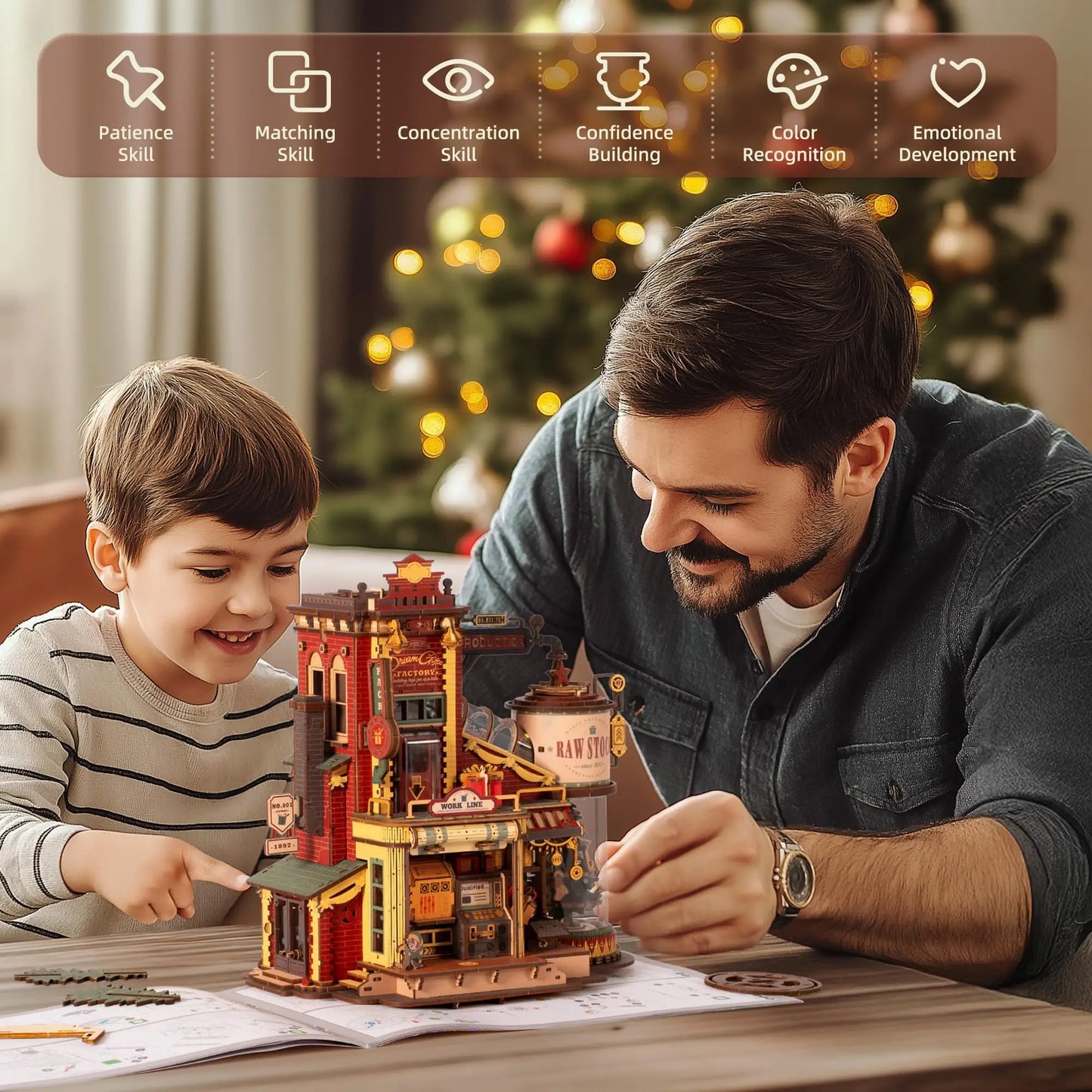 Robotime 3D Wooden Puzzle