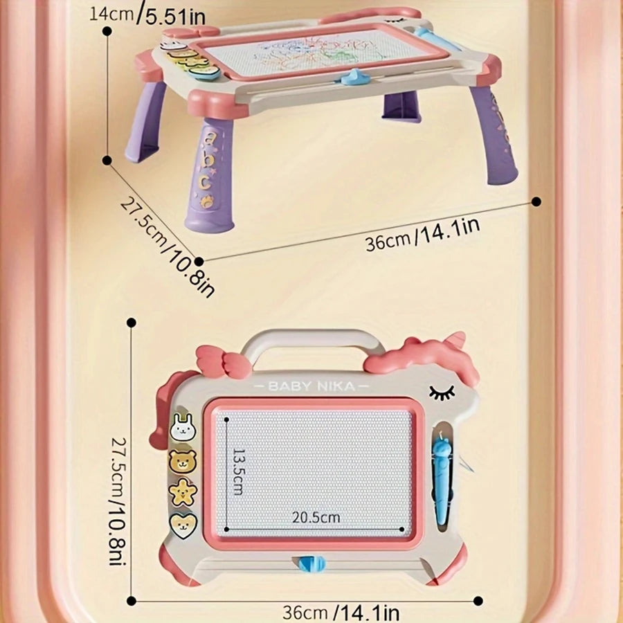 Childrens Painting Projector Art Drawing Puzzle Board
