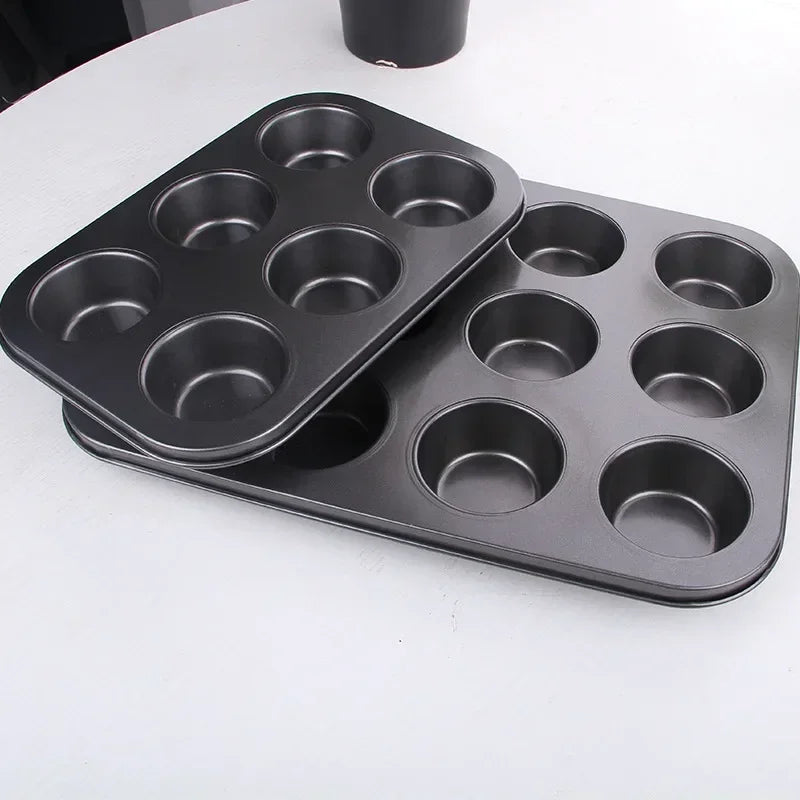6/12 Holes Bakeware Muffin Cups