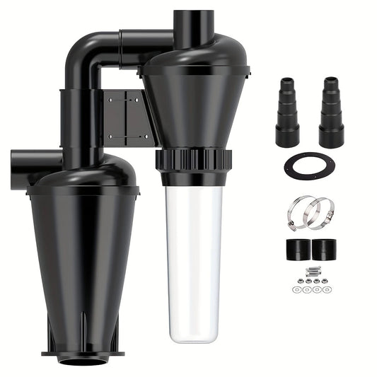 Cyclone Dust Collector,  DIY Turbocharged Woodworking Filter