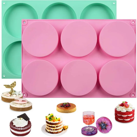 2 Pcs Silicone Muffin Top Pans