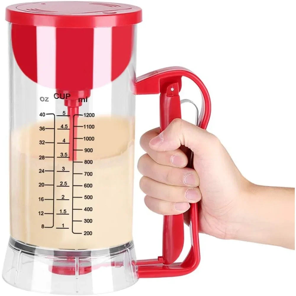 Battery Powered Mixer Dispenser Pancake Cupcake Batter