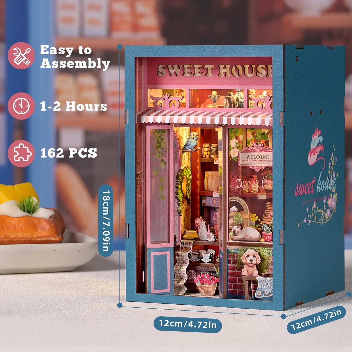 Candy Shop DIY 3D Wooden Puzzle