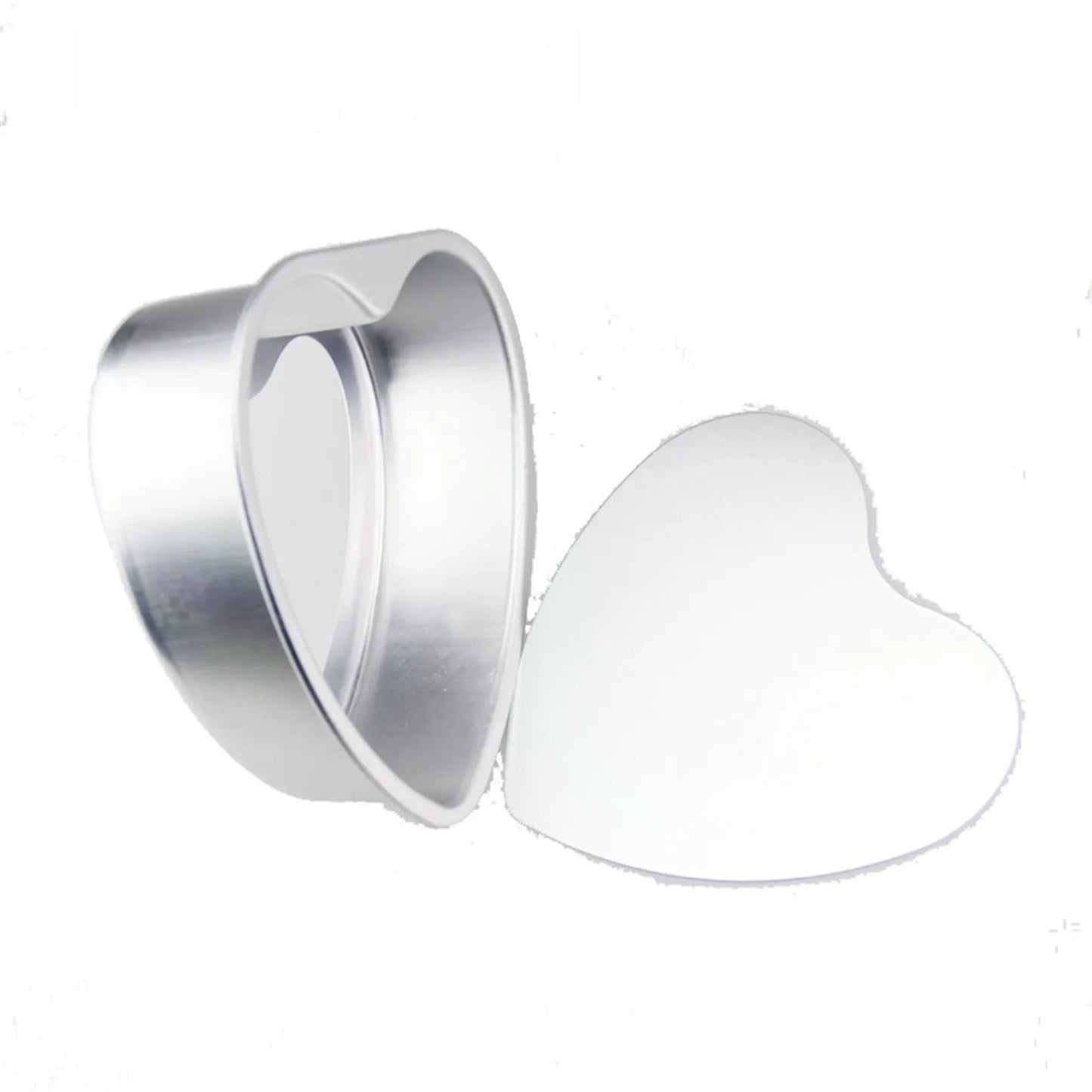 4/6/8/10 Inch Heart-Shaped Aluminum Cake Mold