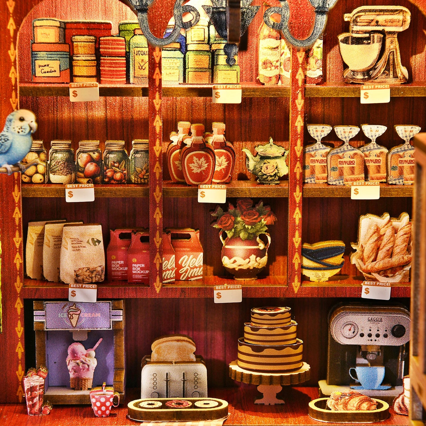 Candy Shop DIY 3D Wooden Puzzle